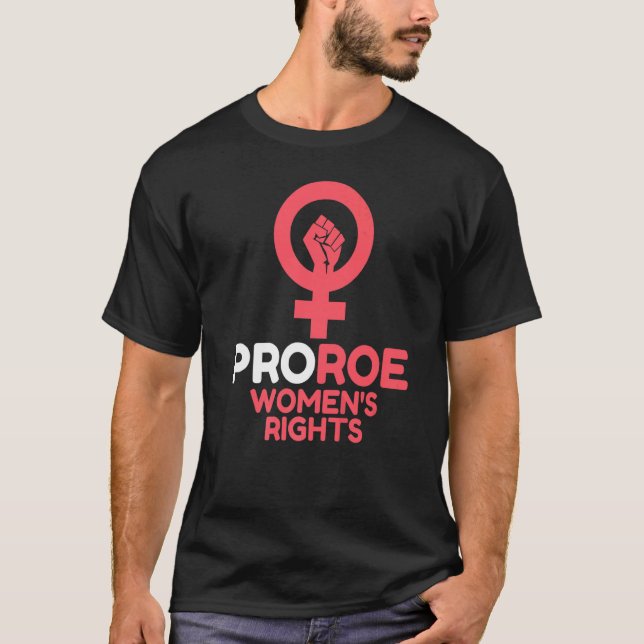 Camiseta Defenda o Roe V Wade Pro Escolha Direitos de Abort (Frente)