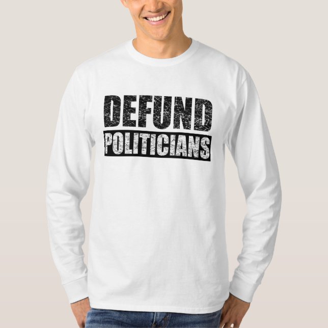 Camiseta Defenda os políticos (Frente)