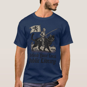 Camiseta Defenda Sua Biblioteca Pública Local (2)