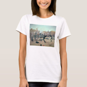 Camiseta Defendendo o forte: Os indianos atacam uma