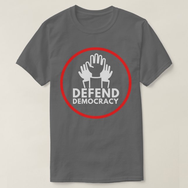 Camiseta Defender a Democracia 15 (Frente do Design)