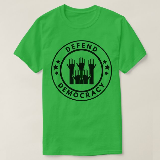 Camiseta Defender a Democracia 2 (Frente do Design)