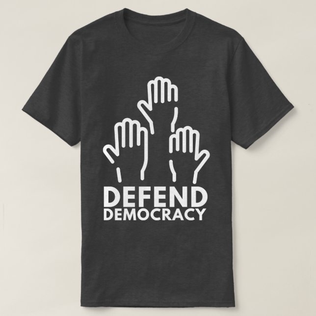 Camiseta Defender a Democracia 7 (Frente do Design)