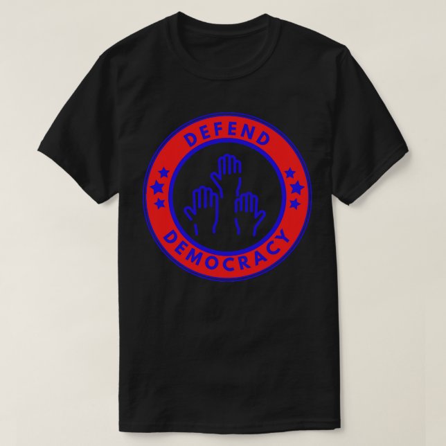 Camiseta Defender Democracia 10 (Frente do Design)