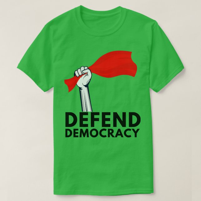 Camiseta Defender Democracia 16 (Frente do Design)