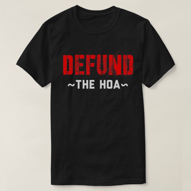 Camiseta Defender o HOA (Frente do Design)