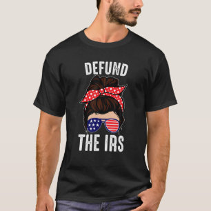 Camiseta Defender O Registro De Retorno De Imposto Sarcásti
