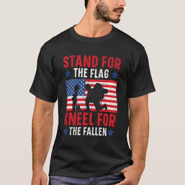 Camiseta Defender O Sinalizador Do Memorando Dos Eua. (Frente)