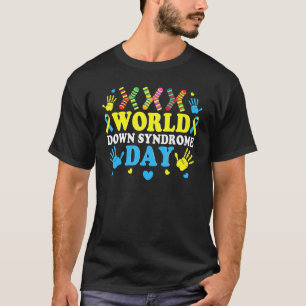Camiseta Defensor da Consciência da Síndrome legal do Mun