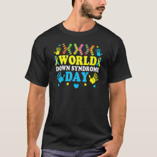 Camiseta Defensor da Consciência da Síndrome legal do Mundo