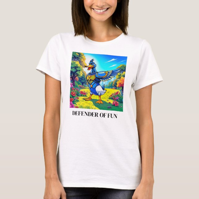 Camiseta Defensor da Diversão  (Frente)