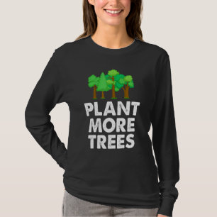 Camiseta Defensor da Natureza Ambientalista da Plant More T