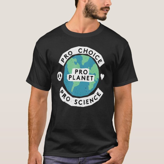 Camiseta Defensor da Terra Ambiental das Alterações Climáti (Frente)