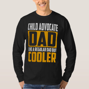 Camiseta Defensor das Crianças Homem Pai Como um Pai Normal