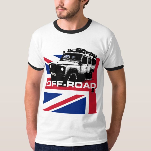 Camiseta Defensor de Land Rover (Frente)