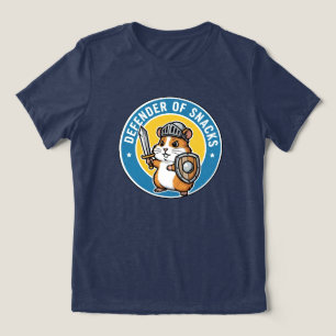 Camiseta Defensor do Hamster de Lanches