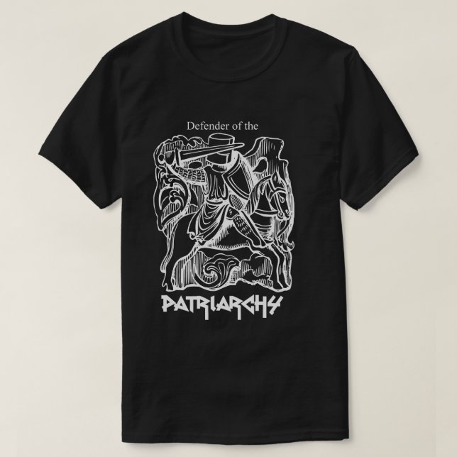 Camiseta Defensor do patriarcado (Frente do Design)