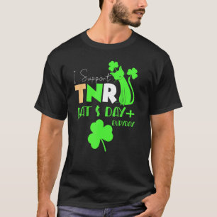 Camiseta Defensor do TNR Armadilha Castrar Retornar Gato Fe