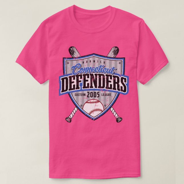 Camiseta Defensores de Connecticut (Frente do Design)