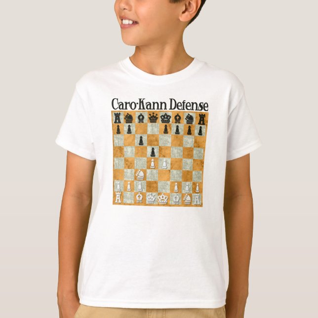 Camiseta Defesa de Caro-Kann (Frente)