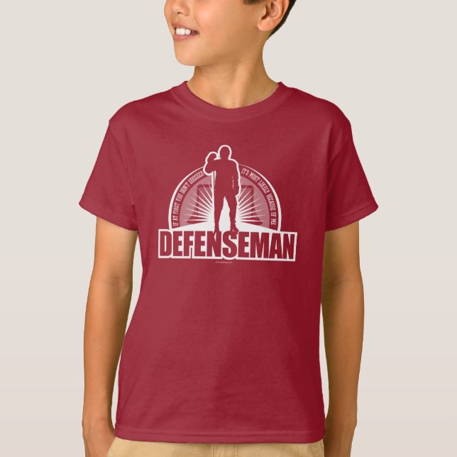 Camiseta Defesa do hóquei (Frente)