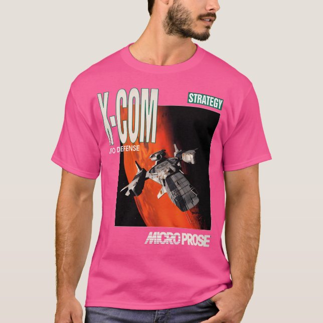 Camiseta Defesa Ufo da Xcom (Frente)