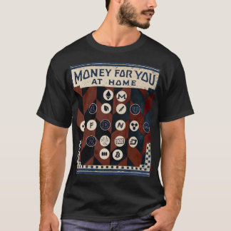 Camiseta Defi Crypto moeda Vintage Money para si