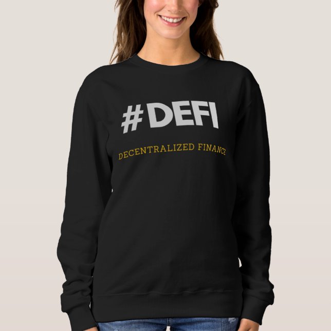 Camiseta Defi Decentralized Finance Blockchain And Defi (Frente)
