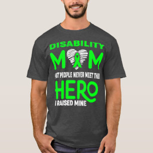 Camiseta Deficiência Mãe A Maioria das Pessoas Nunca Encont