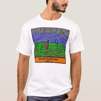 Camiseta Deficiência orgânica eréctil - parte dianteira