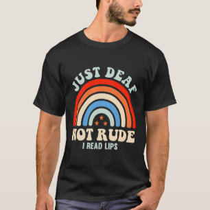 Camiseta Deficiente Auditivo Surdo Língua de Sinais ASL Ape