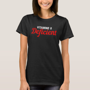 Camiseta Deficiente em vitamina D