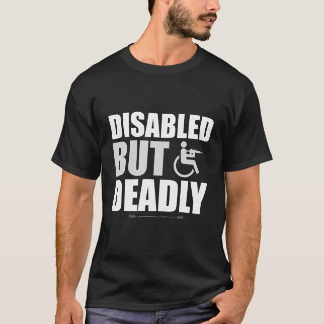 Camiseta Deficientes, mas profundamente veteranos, ganham c (Frente)