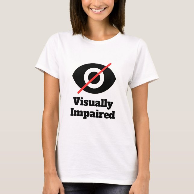 Camiseta Deficientes Visuais (Frente)