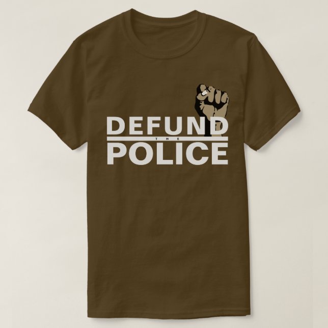 CAMISETA DEFINA A POLÍCIA (Frente do Design)