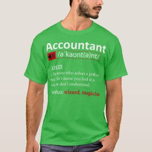 Camiseta Definição 1 do Contador