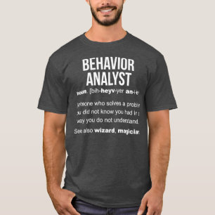 Camiseta Definição de Analista de Comportamento