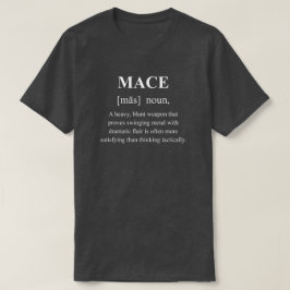 Camiseta Definição de Arma de RPG Engraçada de Maça com Tex