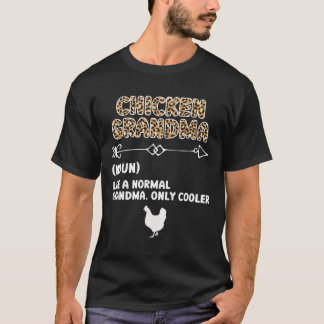 Camiseta Definição de Avó de Galinha Dona de Galinha F
