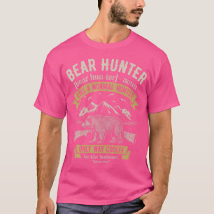Camiseta Definição de Caçadores Divertidos Caçadores de Urs