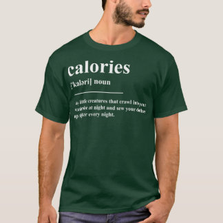 Camiseta Definição de Calorias
