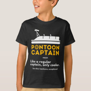 Camiseta Definição de Capitão de Pontão - Pontão de Barco E