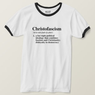 Camiseta Definição de Christofascismo