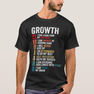 Camiseta Definição de Conjunto de Modos de Crescimento - In