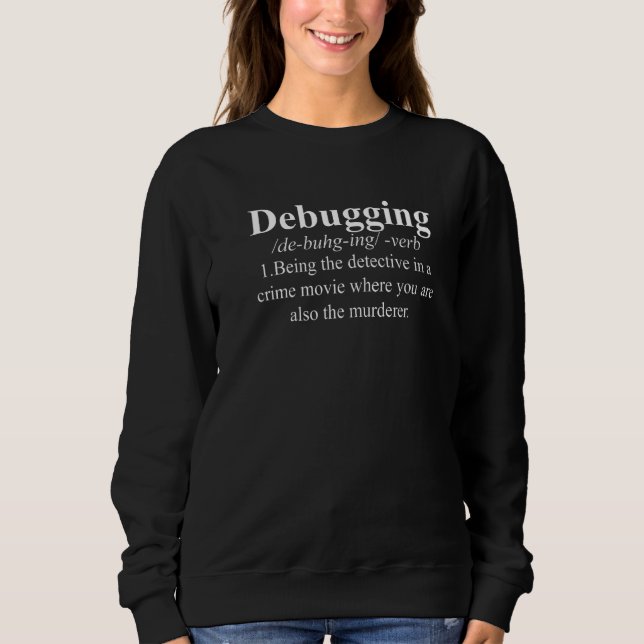 Camiseta Definição de Depuração do Codificador de Codificaç (Frente)