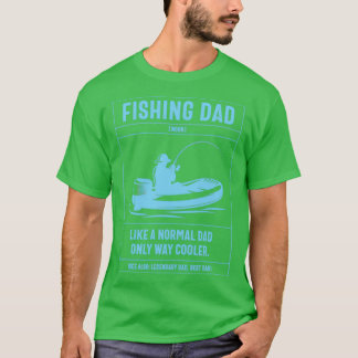 Camiseta Definição De Dicionário De Pai De Pesca Como Um Da