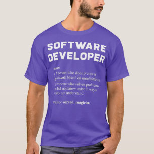 Camiseta Definição de Dicionário Engraçado para Programador
