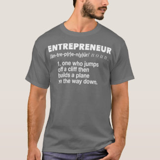 Camiseta Definição De Empreendedor