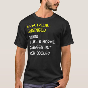 Camiseta Definição de Engenheiro elétrico 1