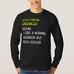 Camiseta Definição de Engenheiro elétrico 1